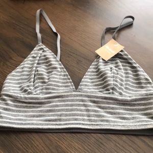 NWT Jersey Madewell Bralette